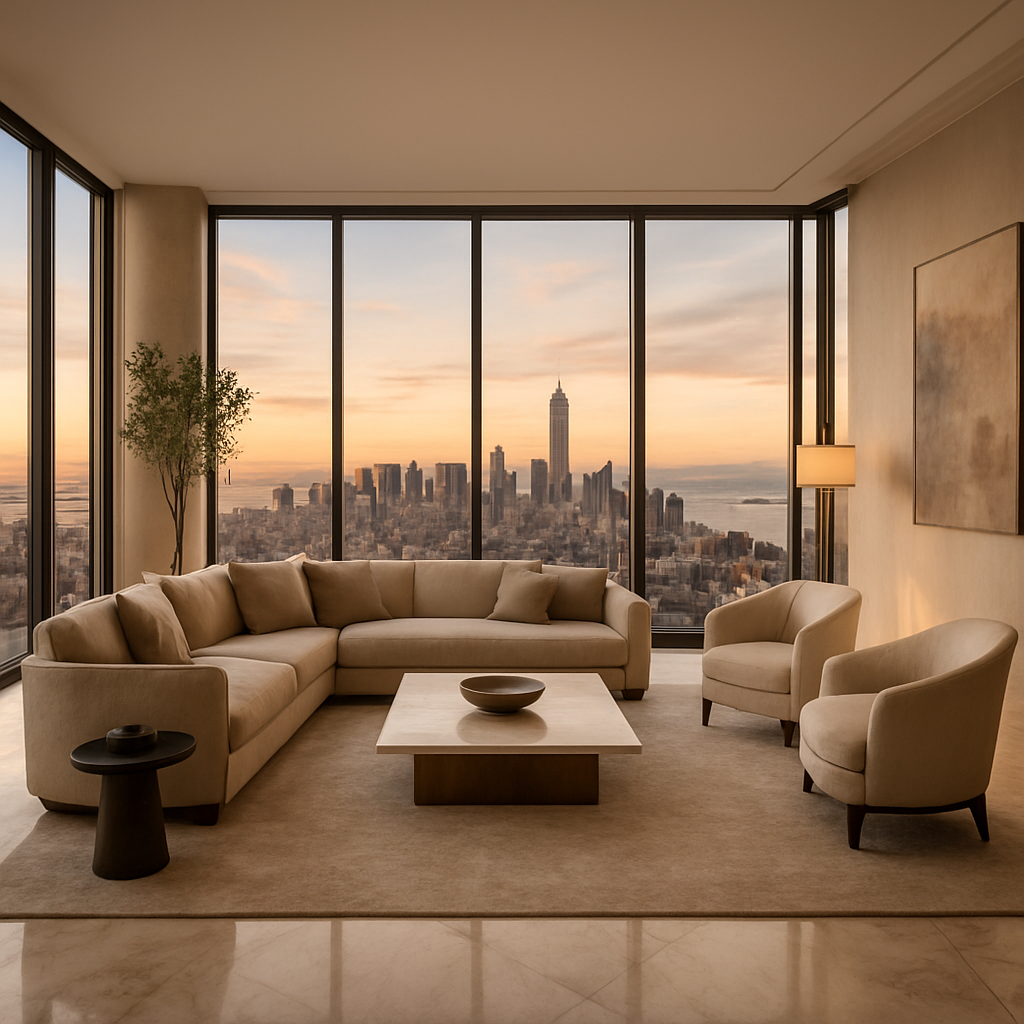 Skyline Penthouse in Manhattan, NY